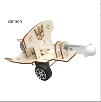 Ensemble éducatif d'expérimentation scientifique, technologie pour enfants, petit artisanat, inventions de physique, matériaux d'assemblage de bricolage, sans batterie
