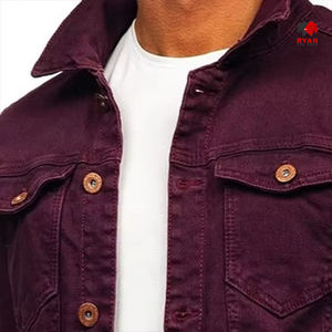 Chaqueta Vaquera Casual de Invierno para Hombre de Alta Calidad con Forro Polar de Poliéster/Algodón de Secado Rápido - Product Image 5