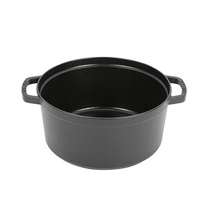 Cocotte en fonte STAUB NClassic 6,7 l, 28 cm, noire, type Dutch Oven - Product Image 3