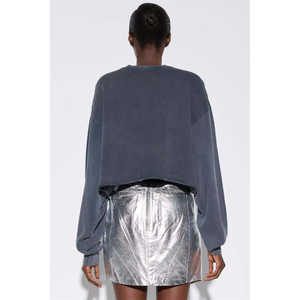 Sudadera Corta con Cuello Redondo - Product Image 5