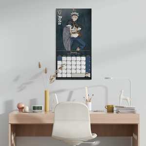 Calendario de pared de diseño moderno Black Clover 2024 - Product Image 1