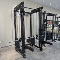 PowerX Commercial 3 en 1 : Appareil d'entraînement fonctionnel, Crossover à câbles et Smith Machine pour la musculation