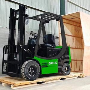 Chariots élévateurs à fourche à moteur AC en vente, prix bas, haute qualité, capacité de charge de 1 tonne, garantie de 2 ans pour une utilisation sûre - Product Image 2