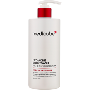 Medicube Red Acne Body Wash 2.0 400ml – Limpiador Suave con AHA/BHA - Product Image 1
