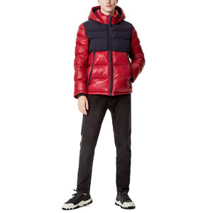 Chaqueta de invierno de alta calidad, Parka, abrigo grueso y cálido, ropa exterior con capucha ligera, chaqueta acolchada para hombre - Product Image 6