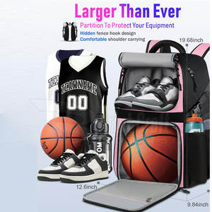 Bolsas de baloncesto con logotipo personalizado, el mejor material, bolsas de baloncesto, bolsas de baloncesto con etiqueta privada - Product Image 4