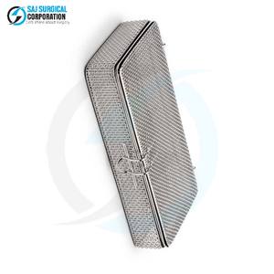 Panier en maille fine avec couvercle, panier médical en acier inoxydable haute performance manuel pour cliniques, hôpitaux et laboratoires - Product Image 2