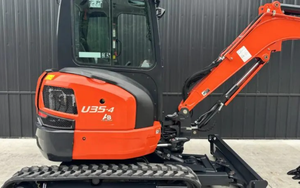 รถขุด KUBOTA U35-4 มือสองจากโรงงาน รถขุดตีนตะขาบใหม่ 47 แรงม้า สำหรับงานก่อสร้าง - Product Image 4