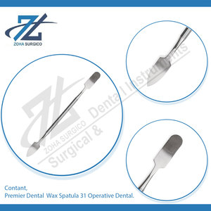 Espátula de Cera Dental Premier 31, Instrumento Dental Operativo, Herramientas Quirúrgicas, Certificación CE, Agarre Ergonómico, Clase I - Product Image 4
