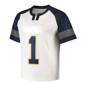 OEM barato en blanco de moda de los hombres Lacrosse Jersey Super calidad botón abajo por encargo tendencia superior Lacrosse jersey con peso ligero - Product Image 2