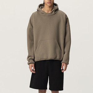 Sudadera con Capucha Extra Grande, 100% Algodón, Personalizada OEM, Unisex, Corte Holgado, Hombros Caídos, Forro Polar de Invierno, Ecológica - Product Image 2