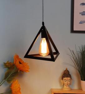 โคมไฟแขวนโลหะสไตล์อุตสาหกรรมกรงการออกแบบที่เป็นเอกลักษณ์สำหรับการตกแต่งห้องใต้หลังคาในราคา-โคมไฟระย้าและโคมไฟระย้า - Product Image 3