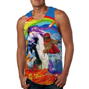 Men's Workout Tank <b>Top</b> Seamless Gym Singlet Summer Cotton <b>Vest</b> for Bodybuilding Fitness Training Athletic New Muscle Design - Product Image 5