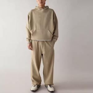 Conjunto Deportivo Unisex de Algodón 100% con Estampado Personalizado, Chándal de Verano para Hombre con Sudadera con Capucha y Pantalones - Product Image 4