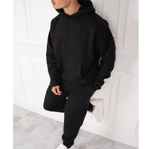 OEM/ODM 450 GSM survêtement de qualité supérieure à pull lourd logo imprimé personnalisé 100% survêtements amples en coton pour homme - Product Image 3
