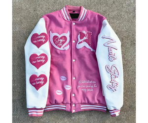 Vestes universitaires personnalisées pour femmes Vestes de sport pour femmes et vestes universitaires élégantes pour les filles du collège Letterman - Product Image 4