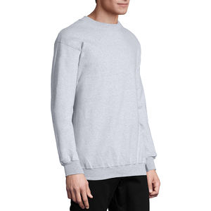 Moda casual hombres sudadera polar cuello redondo Jersey al por mayor a granel streetwear fabricante - Product Image 5