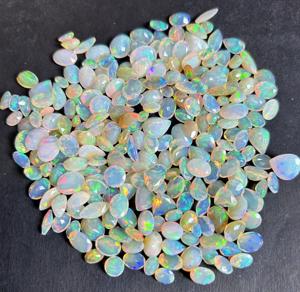 โอปอลคาร์โบชองไฟเกรด AAA + พลอยโอปอลคาร์โบชองแบบผสมเรียบสำหรับทำเครื่องประดับอัญมณีโอปอลเอธิโอเปียไฟพลอยโอปอล - Product Image 2