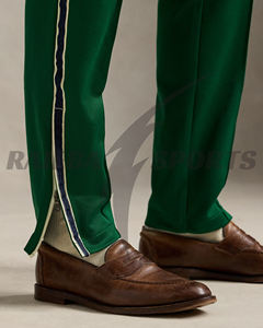 2025 Premium personalizado Unisex deportes ligero transpirable lona Jogger pantalones de chándal para hombres lavado OEM servicio Casual - Product Image 3