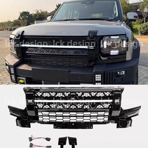 Kit de pare-chocs avant en ABS argenté Dragon modifié avec LED pour Jetour <span class=keywords><strong>T2</strong></span> Traveler 2025 Nouveau - Product Image 2