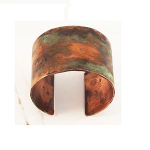 Bracelets à vendre manchettes pour dames délicatesse trois tons et attrayant Large manchette en cuivre - Product Image 1