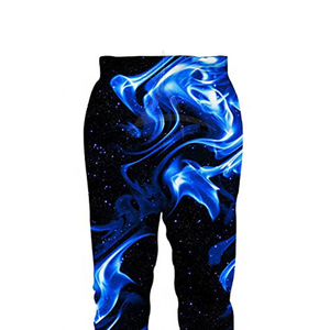 High Quality Lightweight Sublimation Printed Casual Fitness Training <b>Trousers</b> Straight Mid Waist Breathable Eco-Friendly Quick - Product Image 3