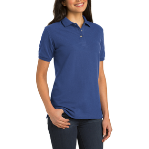 Polo de Manga Corta para Mujer, Exportable, Cuello Polo, Color Sólido, Tela de Algodón de Alta Calidad, Diseñado para Ropa Casual de Moda - Product Image 4