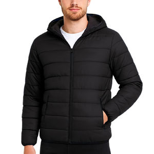 Veste matelassée personnalisée sur mesure pour hommes grande taille, veste d'hiver rembourrée en duvet pour hommes, vente en gros de vestes pour hommes - Product Image 1