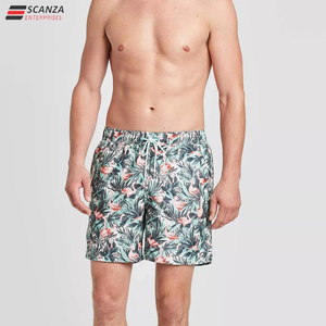 Pantalones cortos de playa de verano personalizados para hombre, Logo elástico, cuatro vías, estampado deportivo, moda informal, patrón 3D, cordón tejido, bolsillos sólidos - Product Image 6