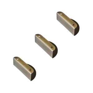 Manija de armario de media luna de latón Vintage, tirador de muebles de aleación de Zinc duradero para cocina, comedor, dormitorio, uso de cajón de tocador - Product Image 2