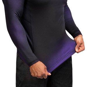High Quality Custom Sublimation Printed Polyester/Nylon Sport Team Warm-Up <b>Compression</b> <b>Shirts</b> Rash Guard Jiu Jitsu Quick Dry - Product Image 2