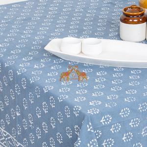 Nueva Colección Dabu, Fabricante Indio, Venta al por Mayor, Mantel de Algodón 100% Suave, Estampado Floral a Mano - Product Image 3