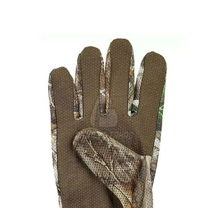 Gants de chasse camouflage sans doigts, gants antidérapants professionnels, accessoires de chasse, gants d'extérieur, fabriqués au Pakistan - Product Image 6