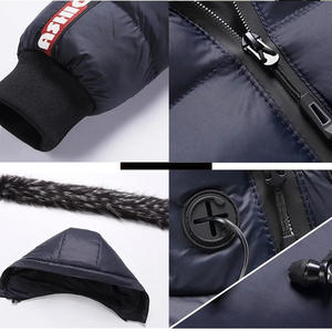 Chaqueta ligera con capucha para hombre a prueba de viento de nailon personalizada 2025, alta calidad, lona duradera, Burbuja, cuello levantado, moda al por mayor - Product Image 6