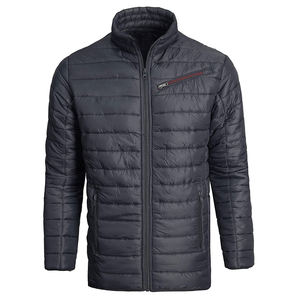 Vêtements d'extérieur décontractés de haute qualité personnalisés pour hommes veste à bulles bicolore pour manteaux pour hommes manteau imperméable d'hiver - Product Image 5