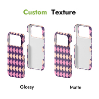Casing HP Sublimasi 3D Desain Kustom Prosub Bulk Berlapis PC untuk iPhone 12 13 14 15 16 17 Pro Max Pabrik OEM