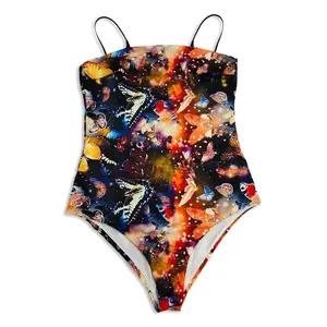 ODM/OEM traje de baño mujer push up dot Print underwire bikini sets acolchado trajes de baño push up Plus size traje de baño - Product Image 1