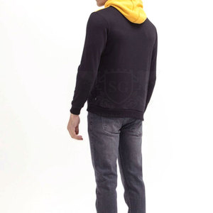 Sudaderas con capucha personalizadas de primera calidad para hombre Premium 100% algodón nuevo diseño cremallera patrón impreso temporada de invierno tamaño XS suministro al por mayor - Product Image 4
