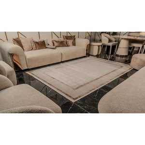 Juego de alfombras Zett ZE010 Alfombra multicolor de larga duración con textura suave - Product Image 4