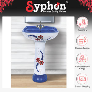 อ่างล้างมือเซรามิกสำหรับใช้ในโรงแรมและบ้าน - Product Image 2