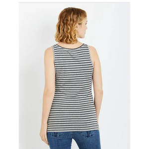 Confortable côté froncé encolure dégagée maternité débardeur extensible respirant grossesse chemise réglable côté rassemblement croissance - Product Image 2