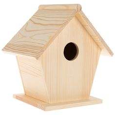 Artistic Custom-made Wooden Birdhouses for Backyard <b>Birds</b> Offering Natural Finishes and Weatherproof Construction - Product Image 3