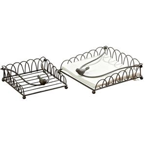 Porte-serviettes en métal antique Vente chaude de fournitures de restaurant Fabricant et boîtes à mouchoirs de l'exportateur - Product Image 6