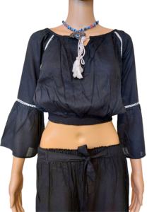 Prix de gros 100% coton haut pour femme pour une utilisation décontractée pour l'exportation dans le monde entier du fabricant indien - Product Image 6