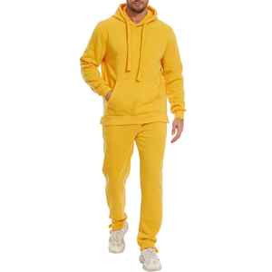 Conjunto Deportivo de Felpa Personalizado, Grueso y Cálido, de 2 Piezas, Sudadera, Ropa Deportiva para Exteriores, Gimnasio, Fitness, Correr - Product Image 6