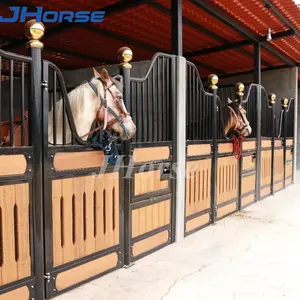 Outdoor Europe Prefabricated Durable Equestrian Popular Comfortable Horse Stable Stall Boxes