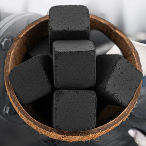 Natural & Long-Lasting Super Premium <b>Coconut</b> <b>Charcoal</b> Smokeless, Low Ash Briquettes for the Best Hookah Experience - Product Image 1