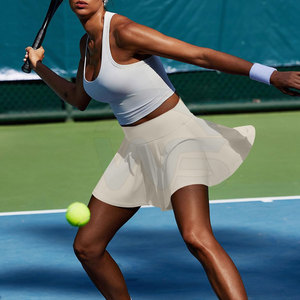 Faldas de Tenis Tipo Lápiz para Mujer al por Mayor, Ligeras, de Spandex/Poliéster, Cintura Elástica, Secado Rápido, Ecológicas, Transpirables y Cómodas - Product Image 2