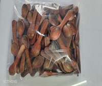 Mini cuillères en bois pour thé café cosmétique sel de bain cuisine épices mesures poli petite cuillère en bois FS INTERNATIONAL