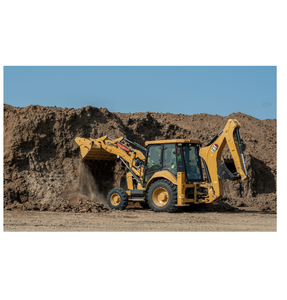 Chargeuse-pelleteuse robuste 4x4, excavatrice hydraulique, tracteur, engin de construction pour le creusement, le chargement et les travaux de terrassement - Product Image 4